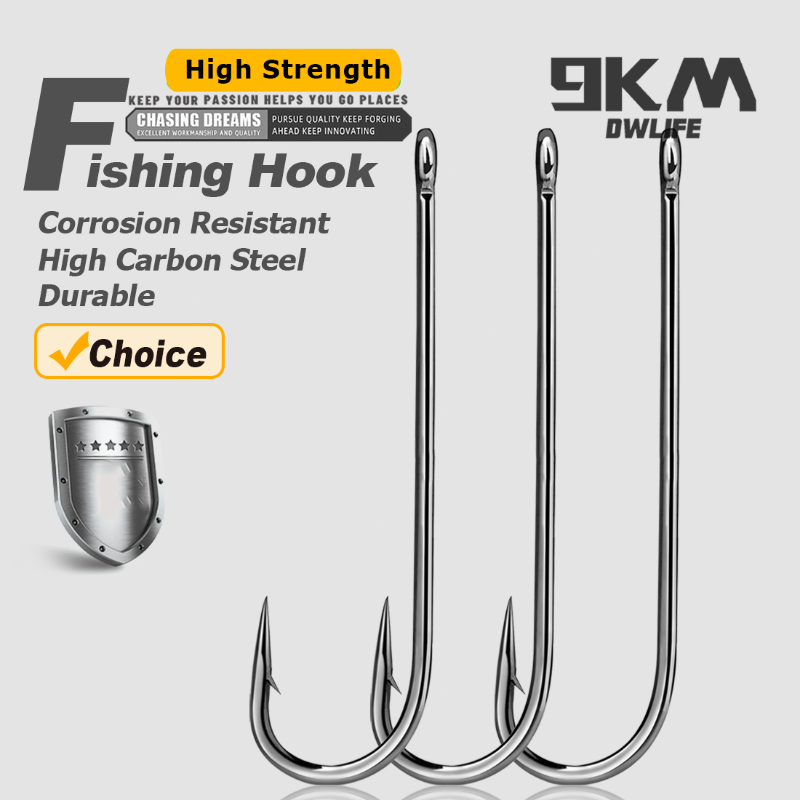 Fishing Hook Offset - Ganchos de pesca de haste longa