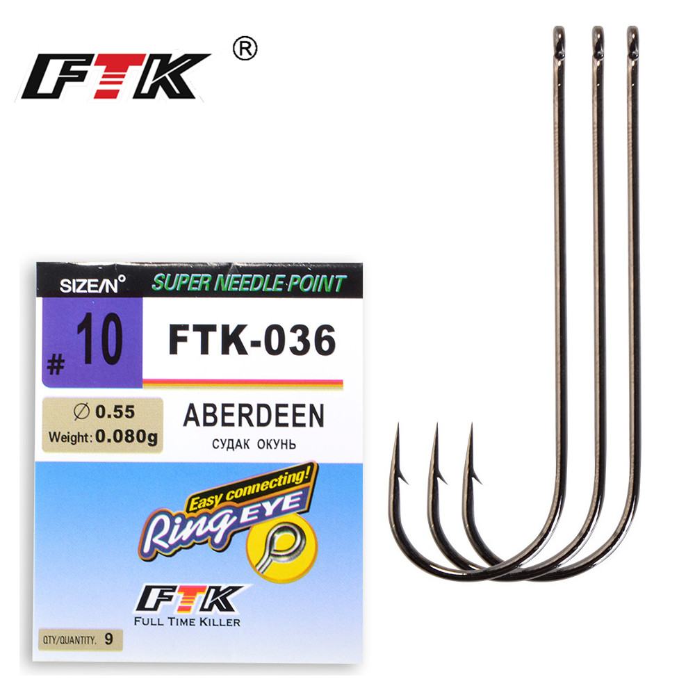 Fishing Hook Offset - FTK Classic ABERDEEN Ganchos de pesca