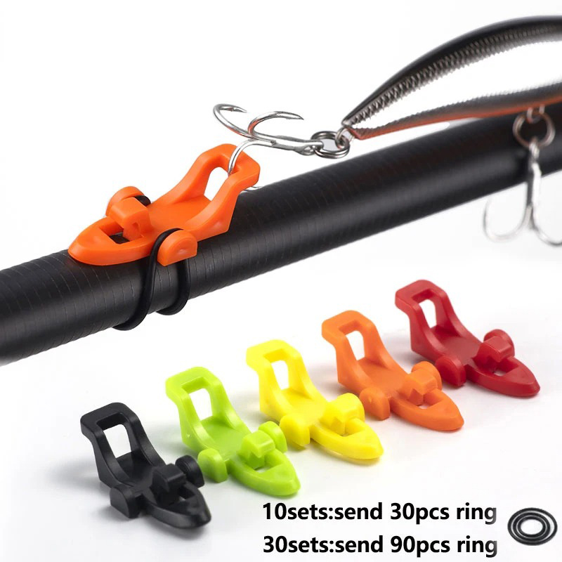 Fishing Hook Box - 10-30 pçs vara de pesca pólo