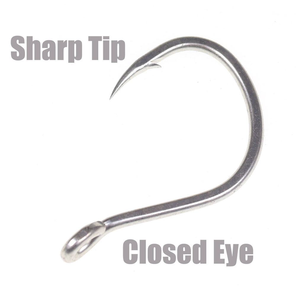 10 pçs fosco estanho anti-ferr - Fishing Hook Offset avaliação e preço