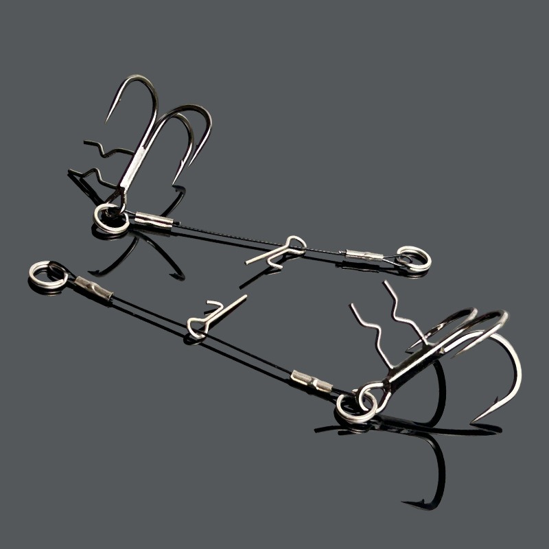 LUREGO 2 Peças Anzóis Stinger  - Fishing Hook Weedless avaliação e preço