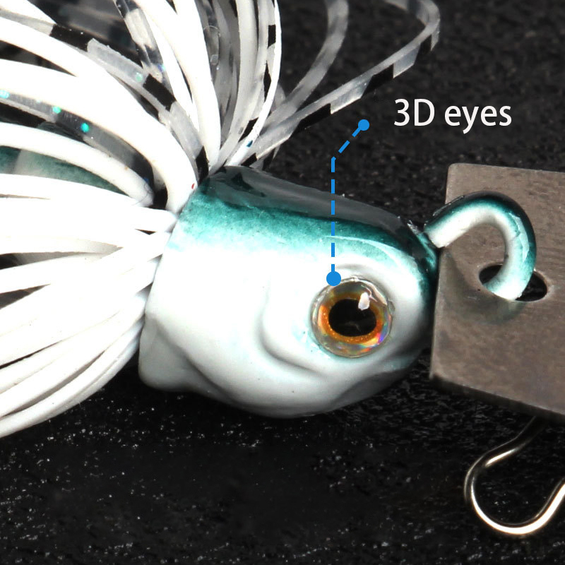 1pc12g cabeça de gabarito de b - Fishing Hook Weedless avaliação e preço