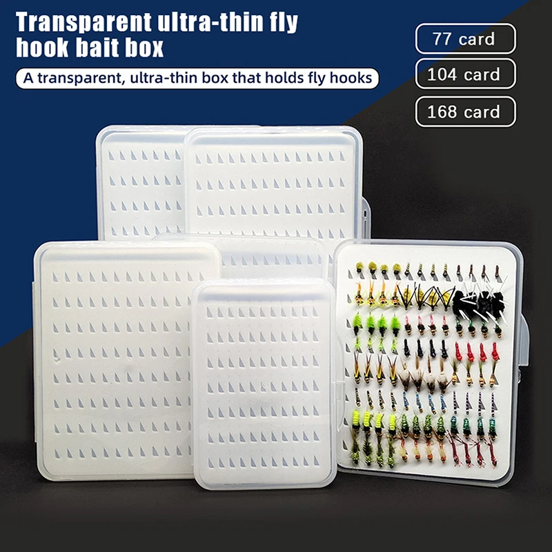 Caixa de Pesca à Mosca com Des - Fishing Hook Size avaliação e preço