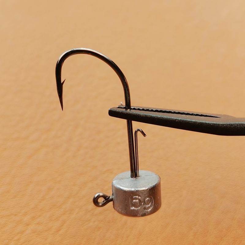 Mr jigging 10 pçs ned rig gaba - Fishing Hook Offset avaliação e preço