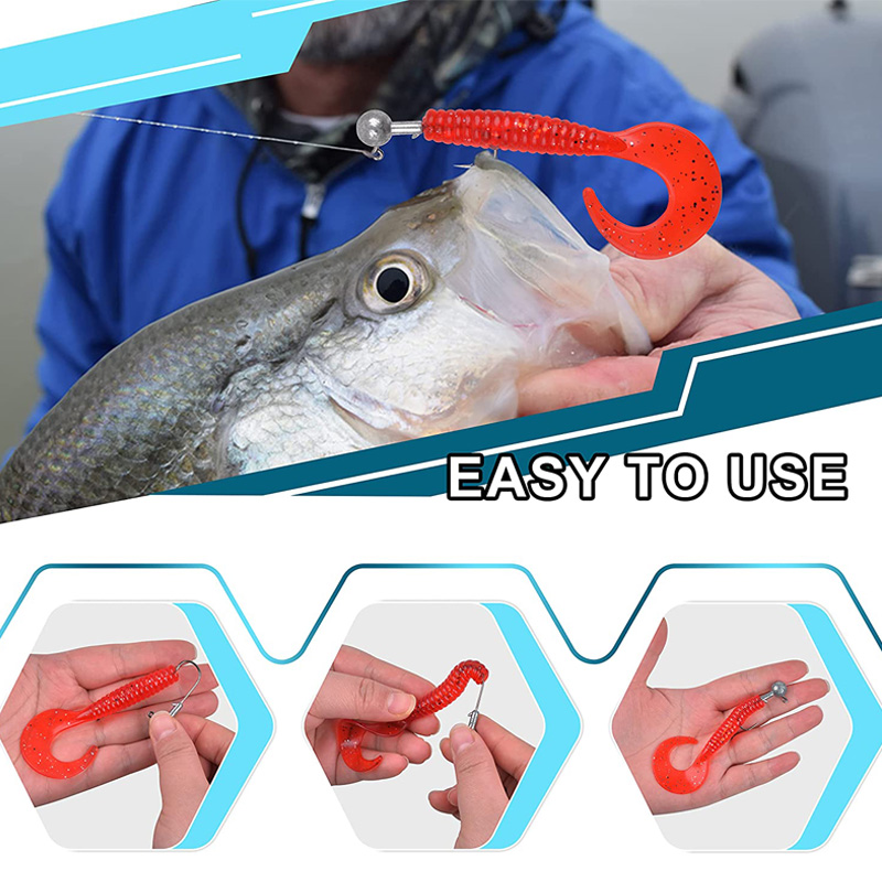 100PCS Anzóis de Pesca com Cab - Fishing Hook Offset avaliação e preço