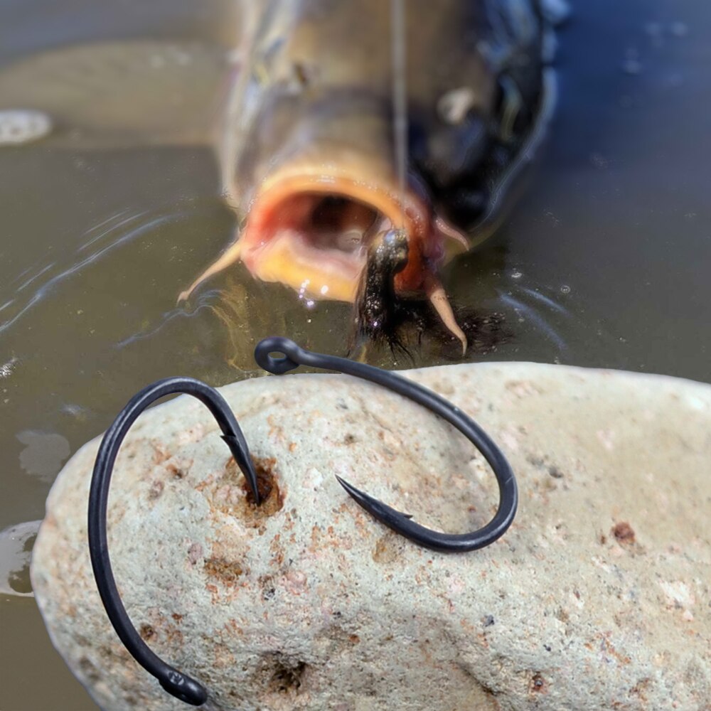 Ganchos de pesca de carpa Hiri - Fishing Hook Offset avaliação e preço